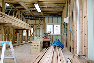 内部・断熱施工状況