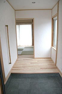 玄関正面