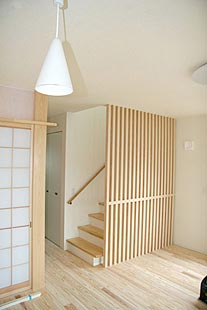 リビングと階段