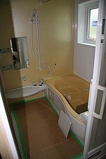 内部・浴場 ユニットバス施工
