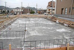 外観・布基礎用配筋