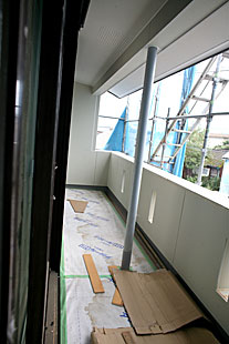 内部・2階 ベランダ施工