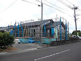 外観・遮熱施工2