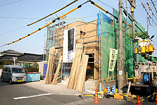 外観・防火構造施工1