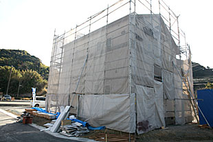内部・サイディング施工