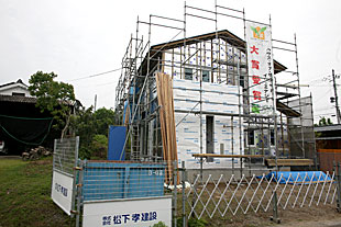 外観・遮熱施工2