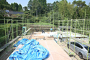 外観・床下施工2