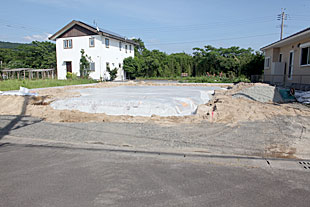 外観・基礎下地全景