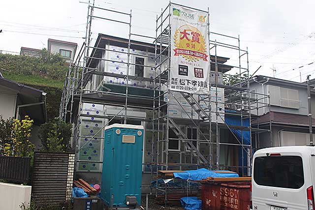 外観・遮熱断熱施工1