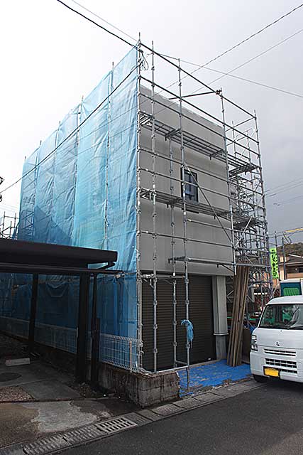 外観・サイディング施工3