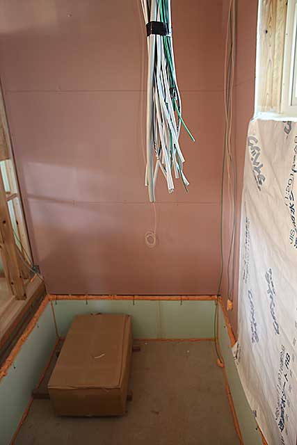 内部・浴室下地施工