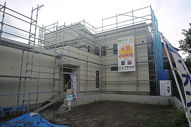 外観・サイディング施工1