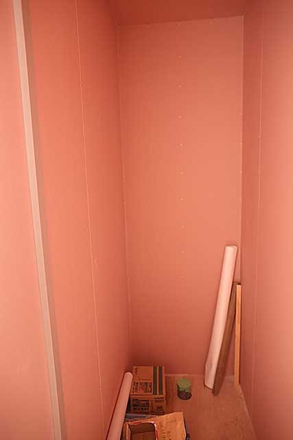 内部・トイレ下地施工