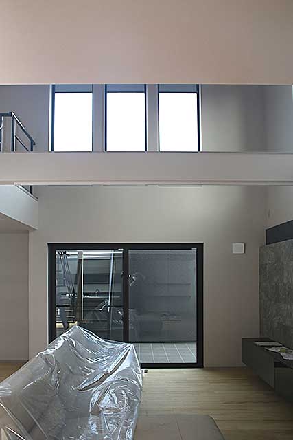 内部・リビング吹抜