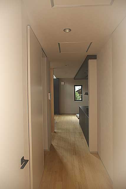 内部・リビング吹抜下地施工3