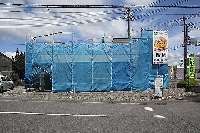 外観・サイディング施工1