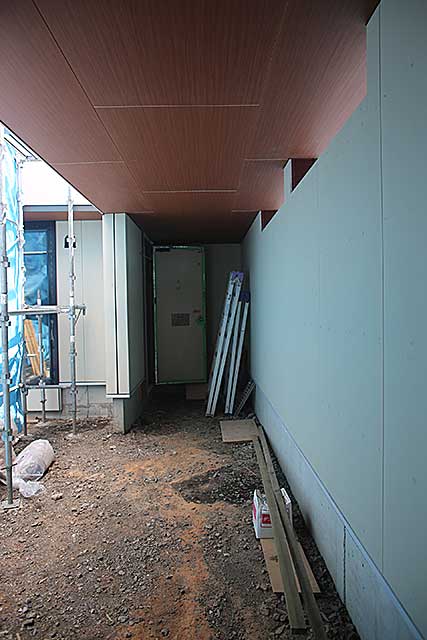 外観・玄関アプローチ施工