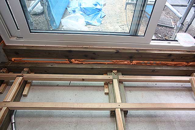 内部・開口部下の防蟻処理