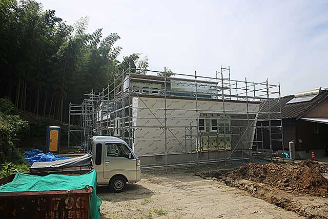 外観・遮熱断熱と防水施工2
