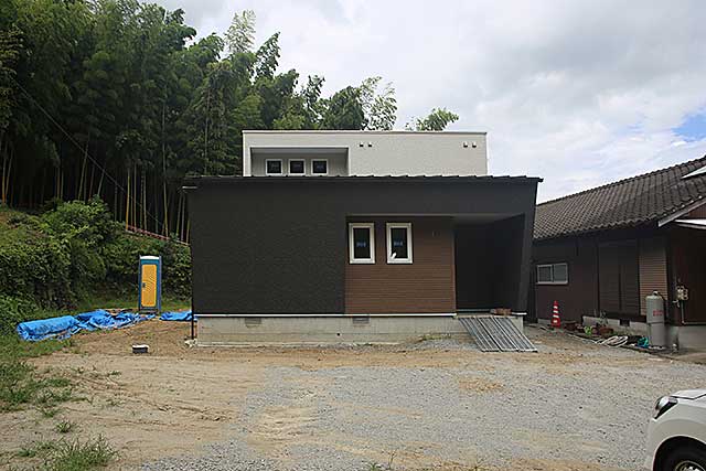 外観・サイディング施工1