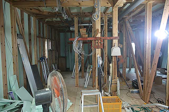 内部・構造躯体施工