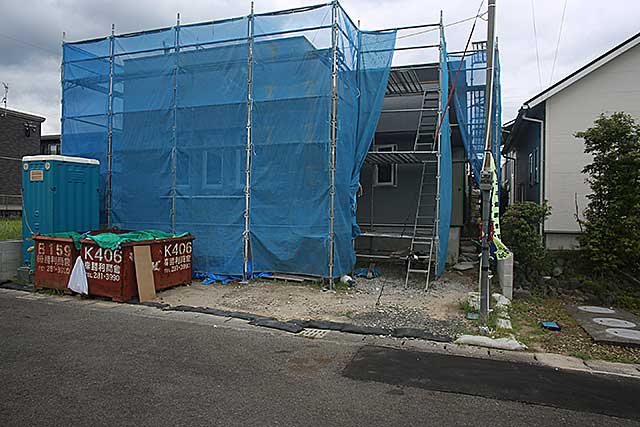 外観・サイディング施工2