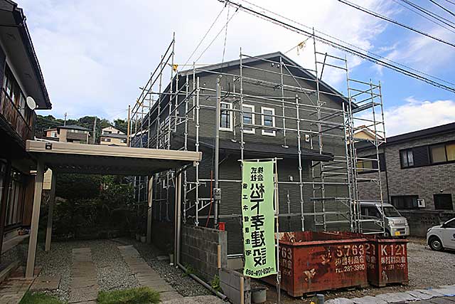 外観・サイディング施工1