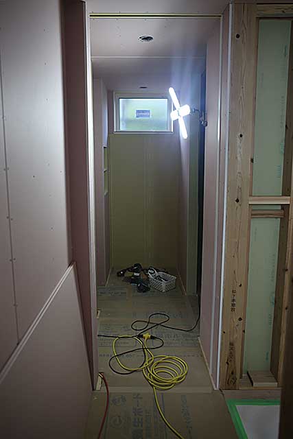 内部・トイレ下地施工