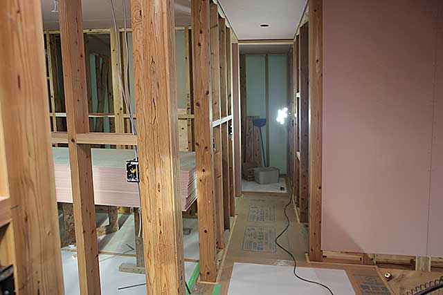 内部・居室下地施工1