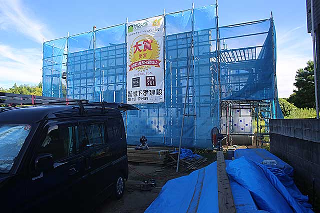 外観・遮熱断熱施工1