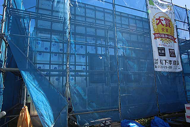 外観・遮熱断熱施工2