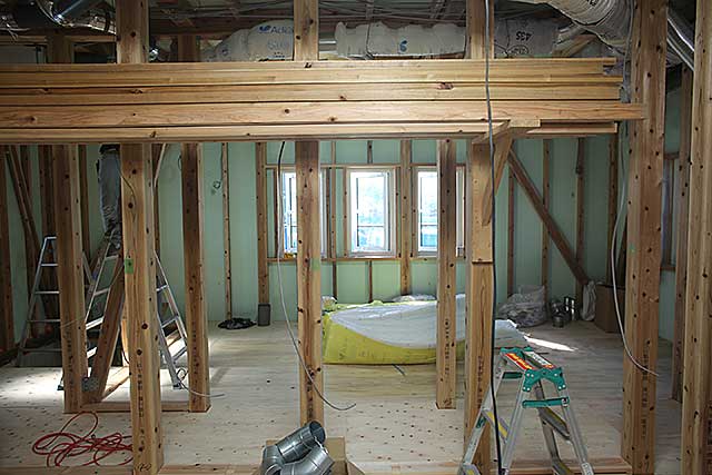 内部・天井構造施工