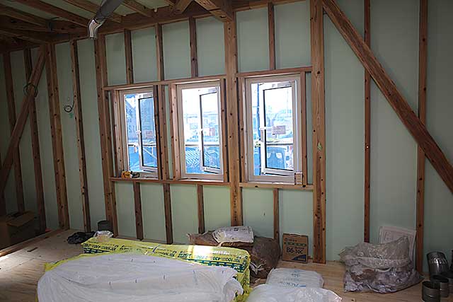 内部・開口部と断熱施工