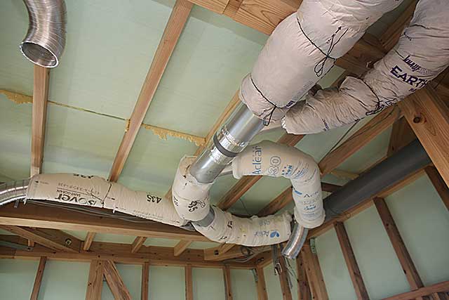 内部・天井断熱と配管断熱