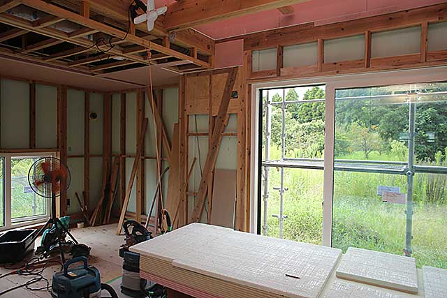 内部・和室下地施工