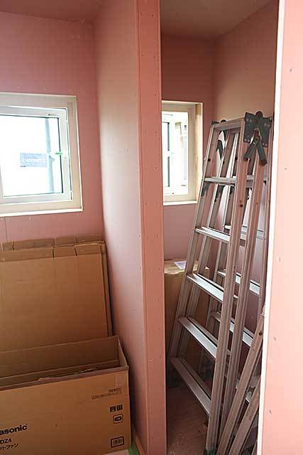 内部・トイレ下地施工