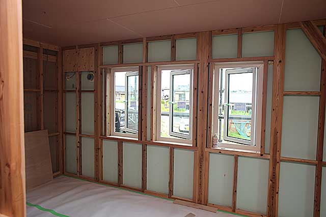 内部・居室下地施工1