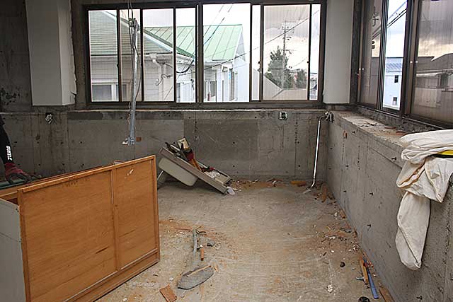 内部・2階 居室下地2