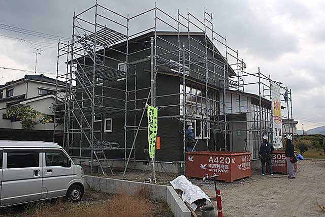 外観・サイディング施工1