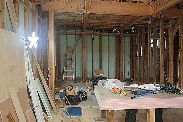 内部・キッチン構造躯体