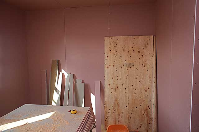 内部・2階 居室下地施工2