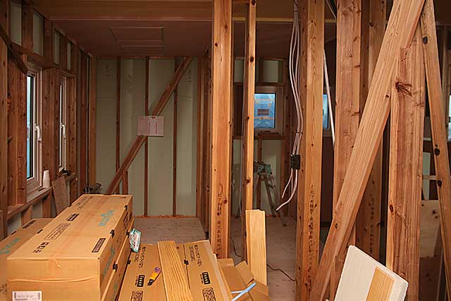 内部・構造躯体施工