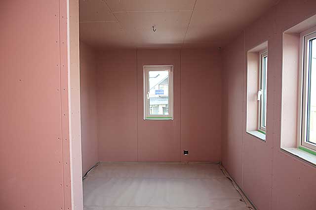 内部・中2階 居室下地施工3