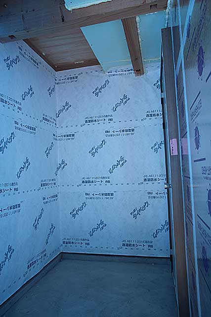 外観・玄関周囲防水シート