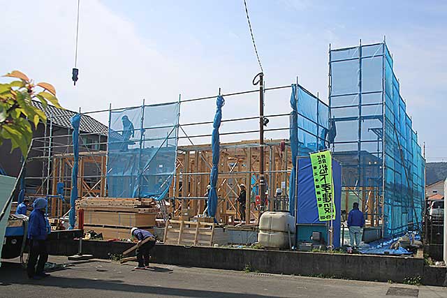 外観・上棟2