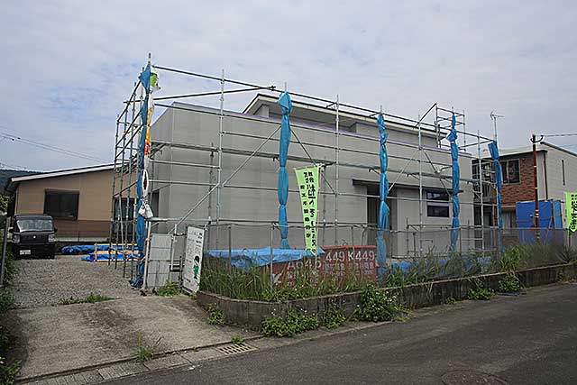 外観・サイディング施工1