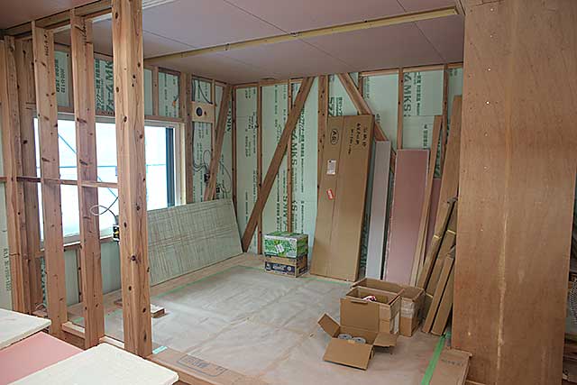 内部・居室下地施工3