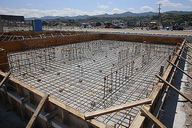 外観・基礎配筋