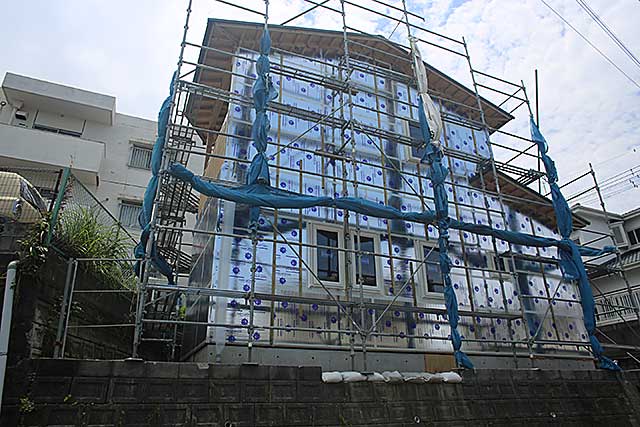 外観・遮熱断熱施工2